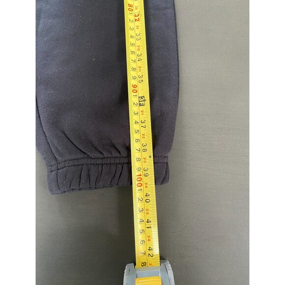 NWOT H&M Men's Creative Cloud Regular Fit Cuffed Black Joggers - Size Medium - Picture 7 of 11